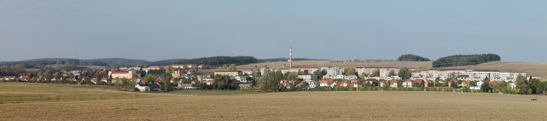 Pokus o panorama Slavina